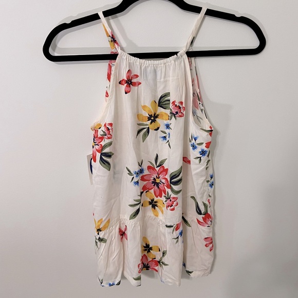 Old Navy Floral Tank Top - Youth size XL (14) - Picture 2 of 6
